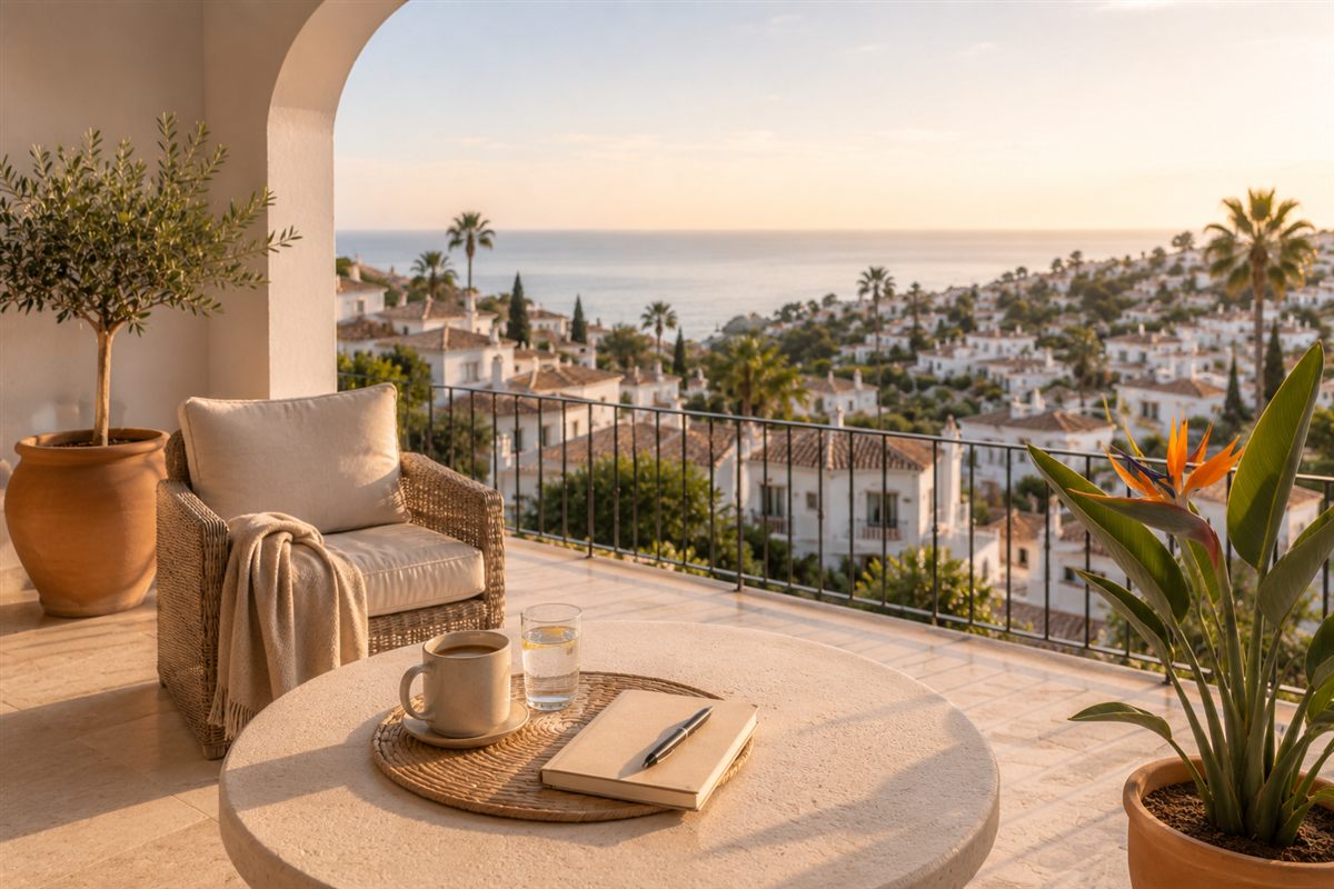 Zonnig terras versus een vast thuis aan de Costa Blanca